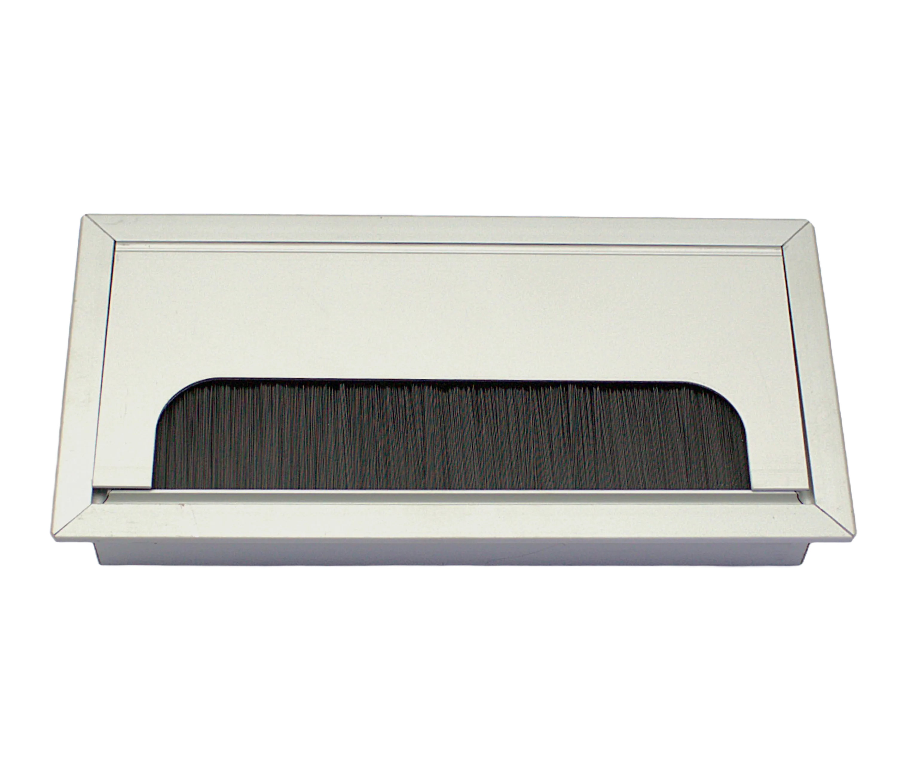 Hardware Aluminium Cable Hole Cover (cable Cover) Rectangle Hardware Item Aluminum Premium Hardware for Door Cabinet Window Furniture and Interior Use